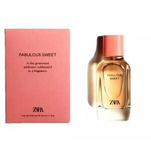 🍦🌿🍰🍯🍍🍐🍭 Zara Fabulous Sweet EDP Parfum 3.4oz New in 100ml Box!